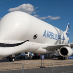 Le Beluga ST d&rsquo;Airbus rejoint les collections du musée Aeroscopia à Toulouse