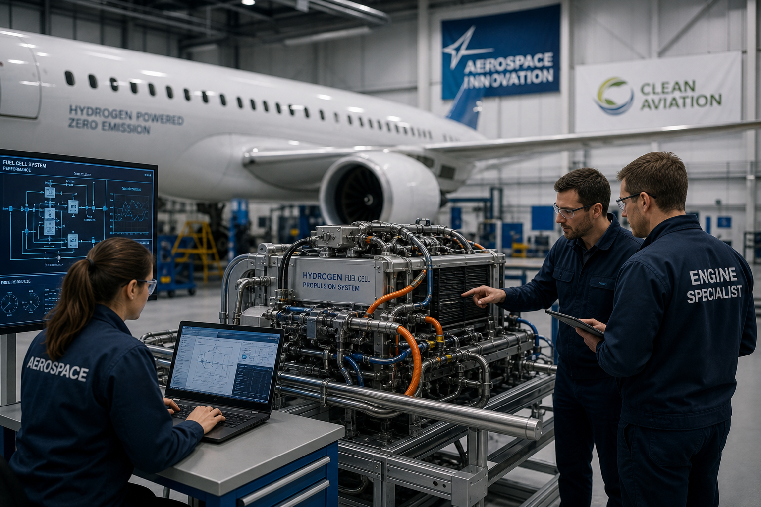 Airbus et MTU s’associent pour développer un moteur électrique à pile à combustible